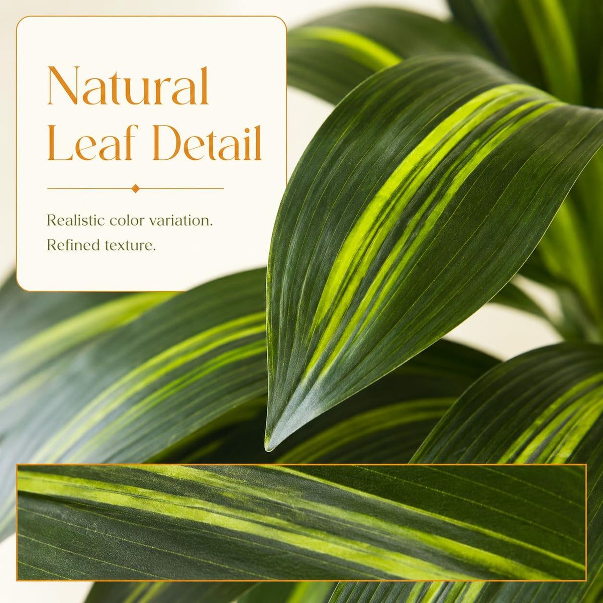 TNGGNT Artificial Dracaena Tree: 5FT Fake Plants Silk Faux Trees（Black Pot）